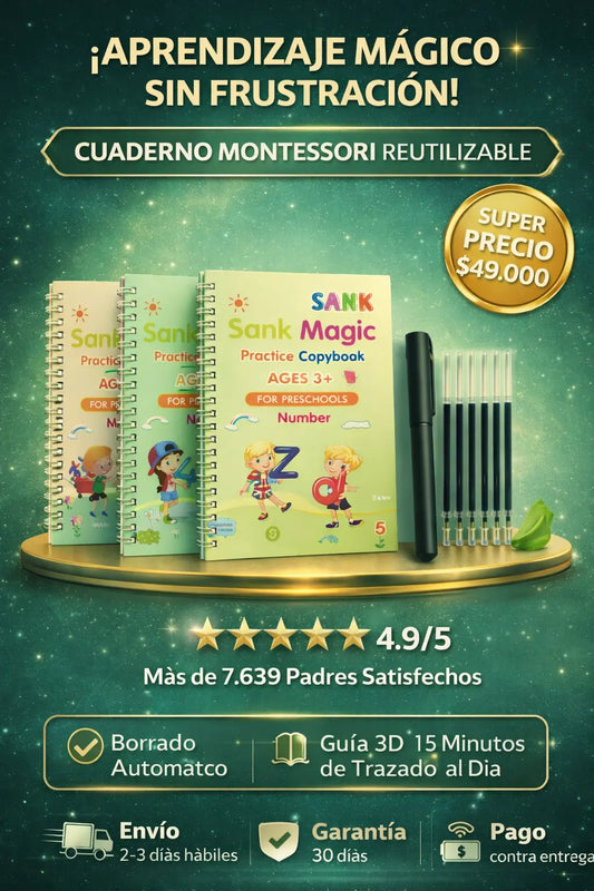 Kit Cuadernos Mágicos de Aprendizaje y Diversión